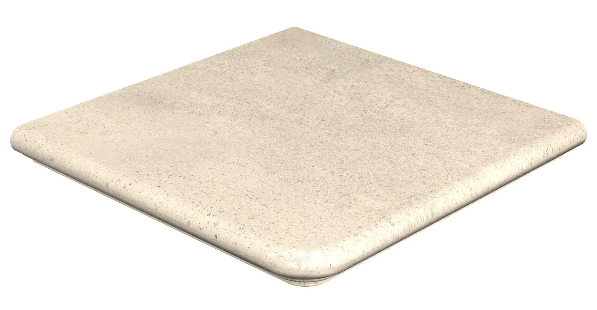 Beige Esquina Redondeado 33x33